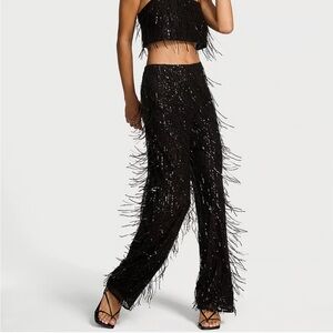 VS Showgirl sequin fringe pants